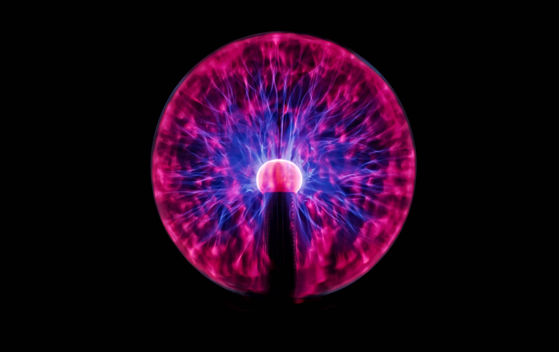 Plasmalampe in der Phänomenta Peenemünde