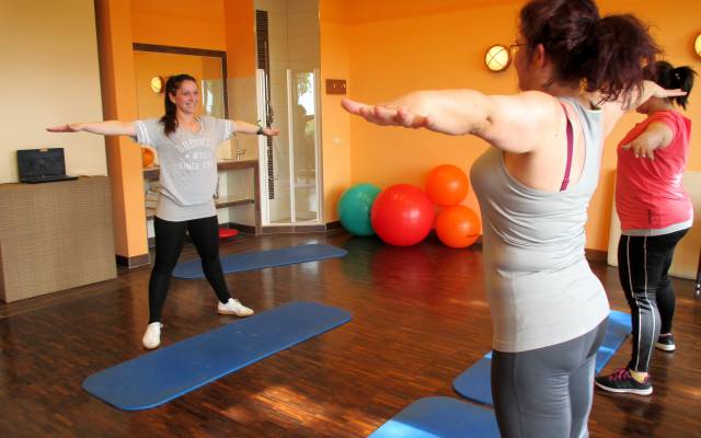 Fitnessprogramm im Hotel Seeklause